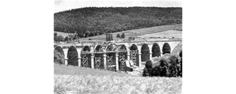 1938 Autobahnbrücke Eisenach - 1996 fertiggestellt